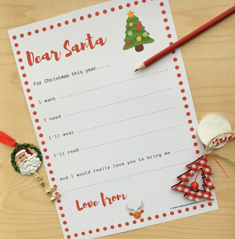 Dear santa